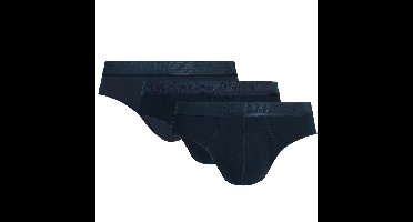 Armani slips 3-pack net EA logo band navy
